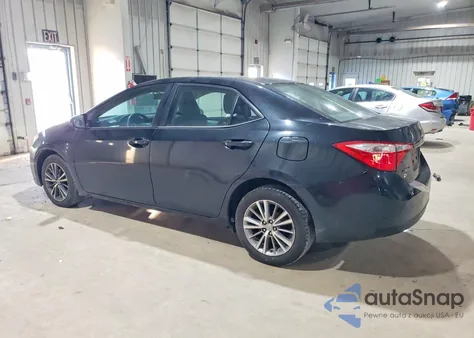 2015 Toyota Corolla L from USA, damaged, VIN 2T1BURHE5FC249829
